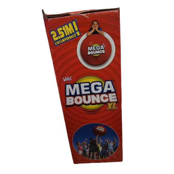 Mega Bounce XL Red Ball By Wicked New in Box - Picture 4 of 4